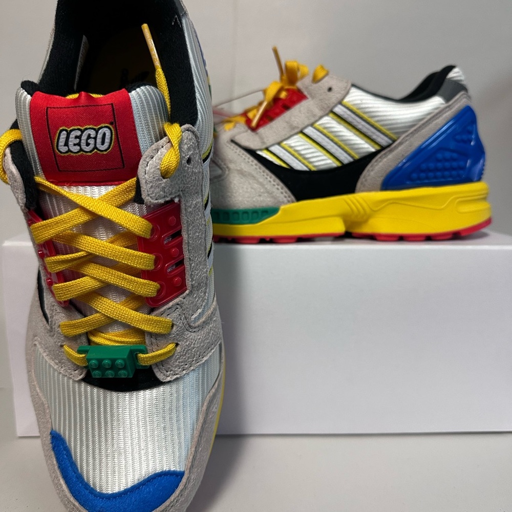 Adidas ZX 8000 x Lego A-ZX Series 2020 FZ3482 Mens Size 8 NWB W9.5
